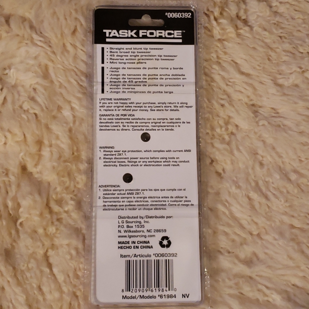 TASK FORCE 5 PIECE'S PRECISION TOOL SET - Picture 4 of 8